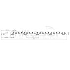 PEINE CORTASETOS INTERIOR 841MM ADAPTABLE A KAAZ TM310. TM3100 K ... - motoscamaralweb.com