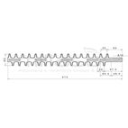 PEINE CORTASETOS INTERIOR Y EXTERIOR 615MM ADAPTABLE A STIHL FH. HEL 700. HEL 700K. HL ... - motoscamaralweb.com