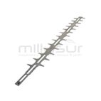 PEINE CORTASETOS INTERIOR Y EXTERIOR 629MM ADAPTABLE A STIHL HS 242. HS 246. HS 60 ... - motoscamaralweb.com