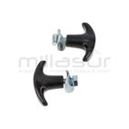 JUEGO DE 2 TORNILLOS MANILLAR CON TUERCA MTD - motoscamaralweb.com