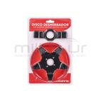 DISCO DESBROZADORA ANTI-HIERBAS CON PROTECTOR SUPERIOR 145MM (CON CUCHILLAS 2 Y 5 PUNTAS) - motoscamaralweb.com