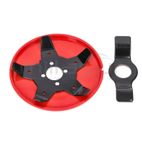 DISCO DESBROZADORA ANTI-HIERBAS CON PROTECTOR SUPERIOR 145MM (CON CUCHILLAS 2 Y 5 PUNTAS) - motoscamaralweb.com