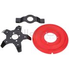 DISCO DESBROZADORA ANTI-HIERBAS CON PROTECTOR SUPERIOR 145MM (CON CUCHILLAS 2 Y 5 PUNTAS) - motoscamaralweb.com