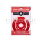 DISCO DESBROZADORA ANTI-HIERBAS CON PROTECTOR SUPERIOR 200MM (CON CUCHILLA 2 PUNTAS 180MM) - motoscamaralweb.com