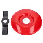 DISCO DESBROZADORA ANTI-HIERBAS CON PROTECTOR SUPERIOR 200MM (CON CUCHILLA 2 PUNTAS 180MM) - motoscamaralweb.com