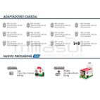 CABEZAL TAP-N-GO TF109 CARGA RÁPIDA BOTÓN PLANO - 8 x 1.25 Izq/Macho. 10 x 1.25 Izq/Hembra - motoscamaralweb.com