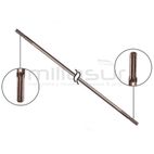 EJE TRANSMISION DESBROZADORA - 7estr 1545mm ( BARRA 24 mm) - motoscamaralweb.com