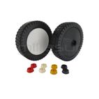 RUEDA UNIVERSAL CORTACESPED 180mm - REDUCTORES DE 8. 10. 12. 12.7mm - motoscamaralweb.com