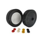 RUEDA UNIVERSAL CORTACESPED 200mm - REDUCTORES DE 8. 10. 12. 12.7mm - motoscamaralweb.com