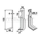 CUCHILLA MOTOAZADA AGRIA - motoscamaralweb.com