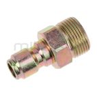 CONECTOR MANGUERA HIDROLIMPIADORA 3/8 MACHO RAPIDO - 22MM MACHO - motoscamaralweb.com