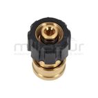 CONECTOR MANGUERA HIDROLIMPIADORA 22MM HEMBRA - 3/8 HEMBRA RAPIDO - motoscamaralweb.com