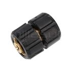 CONECTOR MANGUERA HIDROLIMPIADORA 22MM HEMBRA - 22MM HEMBRA - motoscamaralweb.com