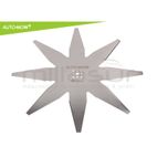 CUCHILLA ROBOT CORTACESPED WIPER - AMBROGIO - OUTILS - 29CM - 8 PUNTAS - motoscamaralweb.com