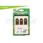 JUEGO 9 CUCHILLAS EXTREMA DURACION 0.75mm C/ TORNILLOS ROBOT CORTAC. HUSQVARNA - motoscamaralweb.com