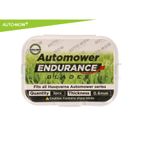 JUEGO 3 CUCHILLAS ALTA RESITENCIA C/ TORNILLOS ROBOT CORTAC. HUSQVARNA - motoscamaralweb.com