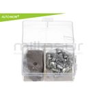 JUEGO 30 CUCHILLAS ALTA DURACION 0.66mm C/ TORNILLOS ROBOT CORTAC. HUSQVARNA - motoscamaralweb.com