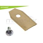 JUEGO 30 CUCHILLAS EXTREMA DURACION 0.75mm C/ TORNILLOS ROBOT CORTAC. HUSQVARNA - motoscamaralweb.com