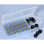Caja de rodillos POLINI 15x12mm 4.5-5-5.5-6gr - 24 piezas- motoscamara