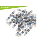 BOLSA DE 25 TUBOS TERMORETRACTILES C/ ESTAÑO 4.5 - 2.25mm - motoscamaralweb.com