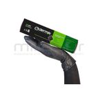 CAJA DE 50 GUANTES TALLER NITRILO DIAMANTADO NEGRO - TACTO RUGOSO - TALLA M - motoscamaralweb.com