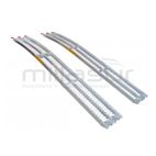 RAMPAS ALUMINIO CURVAS 2260 X 300 ( HASTA 680 KGS./JUEGO) - motoscamaralweb.com