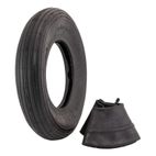 CUBIERTA+CAMARA CARRETILLA 4.80/4.00-8 4 LONAS. (LISA) - motoscamaralweb.com