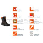 BOTA ANTICORTE LOGGER CLASS 1 - T43 (MOTOSIERRA) - motoscamaralweb.com
