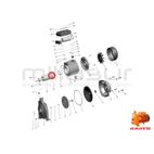 RODAMIENTO EJE ROTOR 6204-ZZ BE1500 (25) - motoscamaralweb.com
