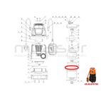 JUNTA TORICA CUERPO BOMBA 72x3 BE750AS (41). BE1000ASX - motoscamaralweb.com