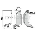 CUCHILLA MOTOAZADA GRILLO 152X72 IZQ - motoscamaralweb.com