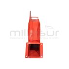 CARCASA SUPERIOR TAMBOR CUCHILLAS BIO300 (74) - motoscamaralweb.com