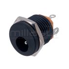 CONECTOR JACK HEMBRA CARGADOR CC251TE øROSCA11mm (142) - motoscamaralweb.com