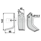 CUCHILLA MOTOAZADA FERRARI MC68 R - motoscamaralweb.com