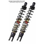 Doble amortiguador trasero BITUBO YGB02 - Negro/Gris - motoscamaralweb.com