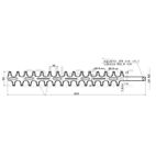 PEINE CORTASETOS ECHO HT230 - motoscamaralweb.com