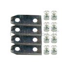 JUEGO 4 CUCHILLAS DOBLE CARA CORTACÉSPED 70 MM ADAPTABLE A BRILL ... - motoscamaralweb.com