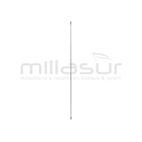 EJE PRIMER TRAMO 785mm Ø7 / 7 estrias ambos lados - motoscamaralweb.com