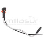 MANILLAR COMPLETO DESBROZADORAS ( D43C &amp; D52C) - 19 mm - motoscamaralweb.com