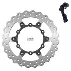 Kit disco de freno sobredimensionado NG BRAKES ondulado flotante - motoscamaralweb.com
