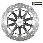 Kit disco de freno sobredimensionado NG BRAKES ondulado flotante - motoscamaralweb.com