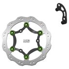 Kit disco de freno sobredimensionado NG BRAKES ondulado flotante - motoscamaralweb.com