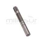 EJE TRANSMISION POLEA/SALIDA MOTOR DM600 (12 + 49) - motoscamaralweb.com