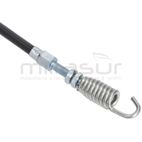 CABLE BLOQUEO RUEDA DERECHA E IZQUIERDA DM600 () - motoscamaralweb.com