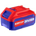 BATERIA 20V 5.0Ah P20S EMTOP - motoscamaralweb.com