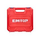 TALADRO BATERIA EMTOP 20V 45NM 15+1 P20S (INCLUYE 2 BATERIAS 2Ah. CARGADOR. MALETIN) - motoscamaralweb.com