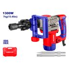 MARTILLO DEMOLICION 1300W 20J EMTOP (TIPO SDS HEX - 2 CINCELES - CON MALETIN) - motoscamaralweb.com