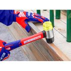 MARTILLO GOMA PLASTICO 40mm EMTOP (MANGO FIBRA VIDRIO) - motoscamaralweb.com