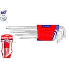 JUEGO LLAVES TORX CR-V - 9 PCS (T10 - T50) EMTOP - motoscamaralweb.com