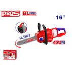 MOTOSIERRA BATERIA 16 40V (20V+20V) EMTOP - P20S BRUSHLESS (INCLUYE 2x4.0Ah BATERÍAS Y CARGADOR DUA - motoscamaralweb.com